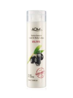 Лосьон AOMI, для тела и рук с экстрактом Оливы EXTRA GENTLE HAND & BODY LOTION - OLIVE