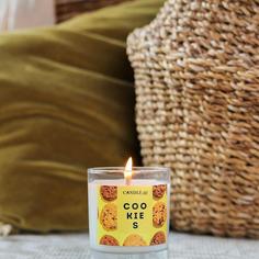 Ароматическая свеча COOKIES Печенье - с хлопковым фитилем CANDLE ME