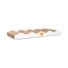 Когтеточка для кошек CARTON CAT Waves Down White