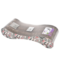 Когтеточка для кошек FOXIE Palm Tree Волна картон 50х22х10см