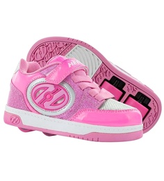 Кроссовки на роликах для девочек Heelys цв. розовый р-р. 4