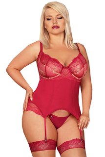 Женский кружевной корсаж Rosalyne Obsessive