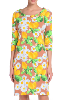 Платье женское Веста 17-02-043 желтое 56