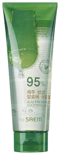 Гель для лица the SAEM Jeju Fresh Aloe Soothing Gel 95% Tube 250 мл