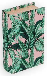 Шкатулка-книга Gamma "Монстера", цвет: №081, 17х11х5 см, арт. BBK-01