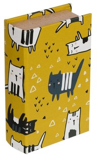 Шкатулка-книга Gamma "Коты", 17х11х5 см, арт. BBK-01