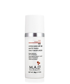 Крем-основа M.A.D. Увлажняющий и матирующий под макияж с защитой spf 50 50 гр