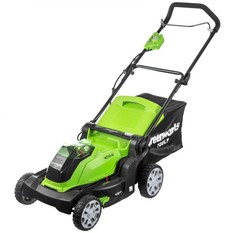 Аккумуляторная газонокосилка Greenworks G40LM41K6 2504707UF АКБ и ЗУ в комплекте