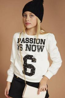 Свитшот Gaudi цв. белый р.110