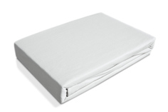 Простынь трикотаж на резинке Ol-tex 160*200 белый