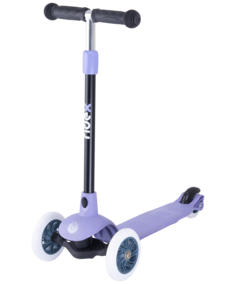 Ridex Самокат 3-колесный Hero, 120х80 мм, фиолетовый/серый