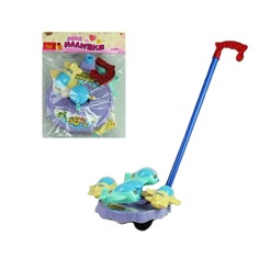 Каталка с ручкой Самолетики Наша Игрушка 613137