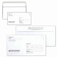 Конверты С4 229х324 мм отрывная полоса Куда-Кому 90 г/м2 250 шт внутренняя запечатка КУРТ