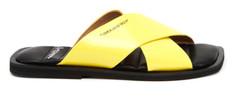 Шлепанцы женские Just Couture M желтые 38 RU