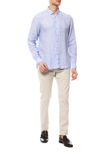 Рубашка мужская Cacharel G051Sz0040Marco голубая 44