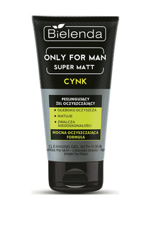 Пилинг Bielenda Only For Men Super Mat Cleansing Gel With Scrub