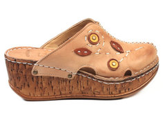 Сабо женские Airbox 137212 бежевые 37 RU