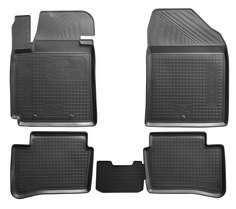 Коврики салона, комплект 4 шт. резиновые. для мкпп. picanto Hyundai-KIA арт. R81301Y201