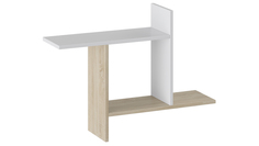 Полка настенная Трия тип 18 дуб сонома; белый ясень Triya