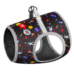 Шлейка для собак COLLAR Waudog NASA (S2, обхват груди 46-50см, обхват шеи 43-45см)