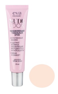 Тональный крем Eva Mosaic Nude Look Увлажняющий 01 Слоновая кость, 20 мл