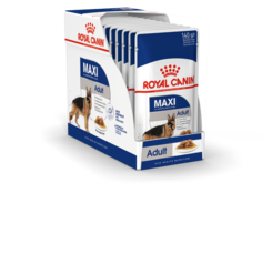 Влажный корм для собак ROYAL CANIN Maxi Adult, для крупных пород, мясо, 10шт по 140г