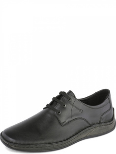 Полуботинки мужские quattrocomforto 62-1064-108 черные 44 RU