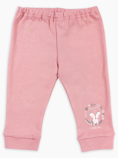 Штанишки Веселый малыш Wooly Wool 33320/w/пудровый_74 для девочек цв.пудровый р.74