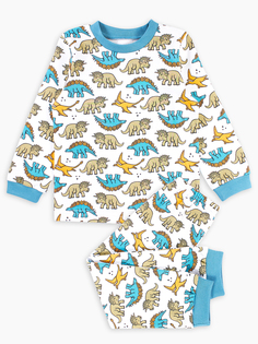 Пижама Веселый малыш Dino 364320/O_140 для мальчиков цв.бирюзовый р.140