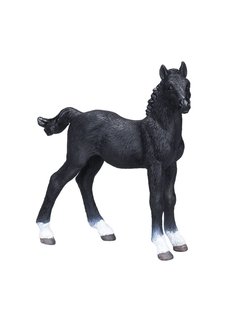 Фигурка Mojo (Animal Planet) Жеребенок ганноверской лошади, черный (M) 381000