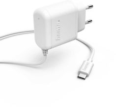 Сетевое зарядное устройство HAMA H-183234, USB type-C, 3A, белый