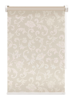 Рулонная штора FixLine BLOOM 40 см, бежевый