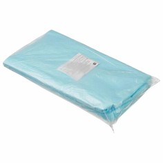 Простыни одноразовые ГЕКСА нестерильные 20 шт. 70х80 см спанбонд ламин. 40 г/м2 голубые