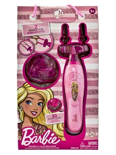 Устройство для плетения косичек Barbie Sparkle Hair Braider + 20 резинок для волос BBHL2B