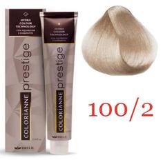 Краска для волос Colorianne Prestige 100/2 Суперосветлитель жемчужная платина, 100 мл Brelil Professional