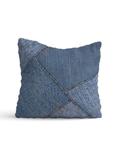 Декоративная подушка флис Джинса sfer.tex 1713138