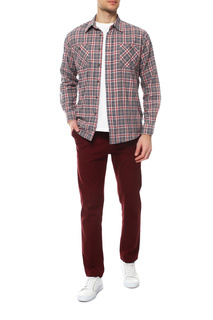 Рубашка мужская Wrangler 32080 серая 3X