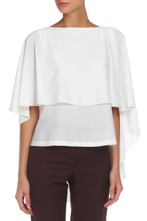 Блуза женская Adzhedo 70047 белая 5XL