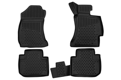 Коврики 3D в салон для SUBARU Forester П.Р. 4 шт. ПУ ELEMENT3DA0N014210