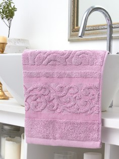 Махровое полотенце для лица и рук с велюром PARISA HOME (50х60см)