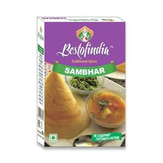 Смесь специй Bestofindia "Для супа | Sambhar Masala", натуральная без соли, 100 г