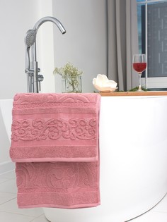 Махровое банное полотенце с велюром PARISA HOME (70х140см)