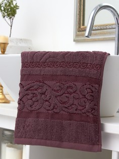 Махровое полотенце для лица и рук с велюром PARISA HOME (50х60см)