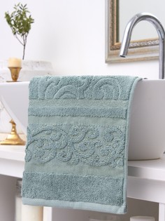 Махровое полотенце для лица и рук с велюром PARISA HOME (50х60см)