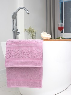 Махровое банное полотенце с велюром PARISA HOME (70х140см)