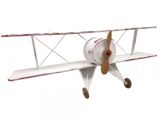 Полка La Neige GD-Air3W Белая книжная Самолет
