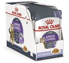 Влажный корм для кошек Royal Canin Appetite control care 1-7лет, желе 12 шт по 85 г