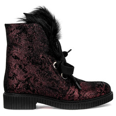 Ботинки женские Just Couture 76208 бордовые 39 RU