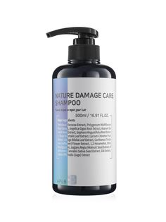 Шампунь APLB, для поврежденных волос с Шалфеем и Шелком, NATURE DAMAGE CARE SHAMPOO
