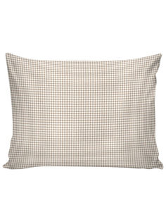 Наволочки 2шт Сказка -Бежевая клеточка- 40х60 см на молнии